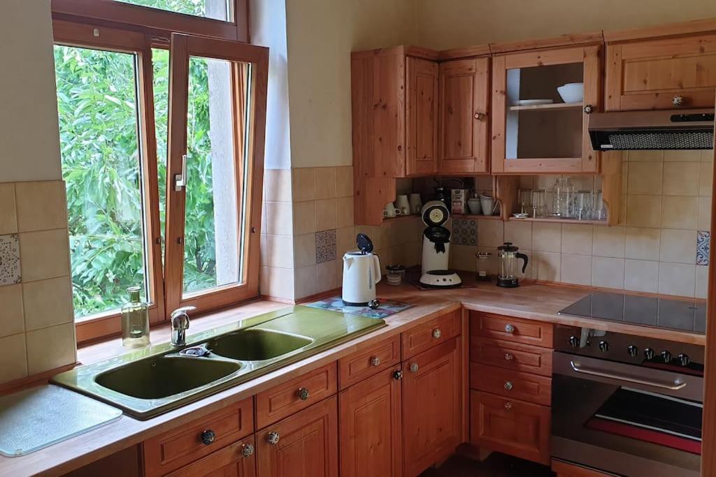Idyllische Ferienwohnung In Zentrumsnaehe Drážďany Exteriér fotografie